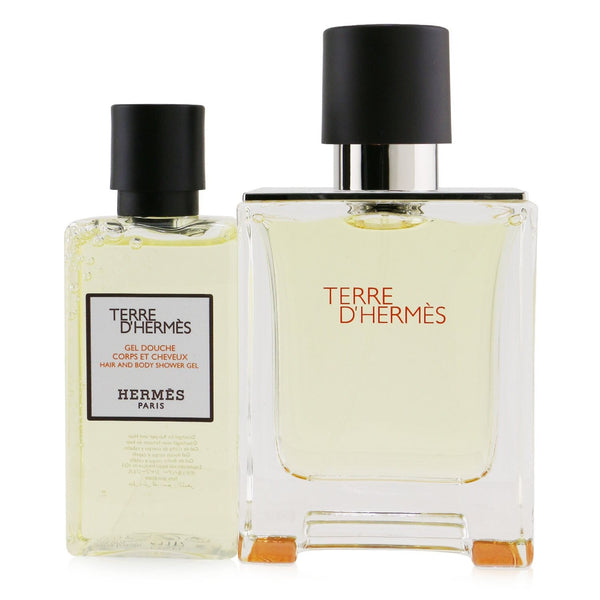 Hermes Terre D'Hermes Coffret: Eau De Toilette Spray 50ml/1.6oz + Hair And Body Shower Gel 40ml/1.35oz 
