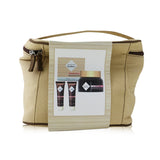 I Coloniali Empowered Beauty Remedies Travel Set With Bag: 1x Hydra Brightening - Long Lasting Moisture Cream SPF 15 - 50ml/1.7oz + 2x Hydra Brightening - Pure Radiance Rich Cleansing Milk - 10ml/0.3oz + 1x bag 3pcs+1bag