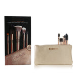 Sigma Beauty Iconic Brush Set (5x Rose Gold brush + 1x Bag) 5pcs+1bag