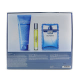 Versace Eau Fraiche Coffret: Eau De Toilette Spray 100ml/3.4oz + Bath&Shower Gel 150ml/5oz + Eau De Toilette Spray 10ml/0.3oz
