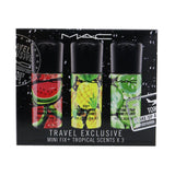 MAC Mini Fix+ Tropical Scents Setting Spray Kit (3x Mini Setting Spray) 3x30ml/1oz