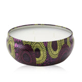 Voluspa 3 Wick Decorative Tin Candle - Santiago Huckleberry