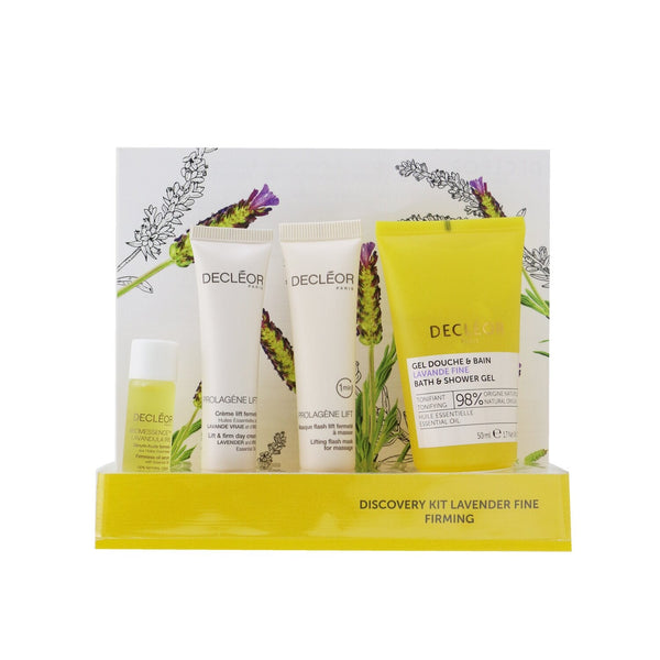 Decleor Lavende Fine Firming Discovery Kit: Oil Serum 5ml+ Day Cream 15ml+ Flash Mask 15ml+ Bath & Shower Gel 50ml 