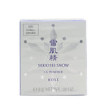 Kose Sekkisei Snow CC Powder SPF14 (Case + Refill) - # 01 Moderately Light (Natural Tone)