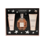 Viktor & Rolf Flowerbomb Coffret: Eau De Parfum Spray 100ml/3.4oz + Body Cream 40ml/1.36oz + Shower Gel 50ml/1.7oz