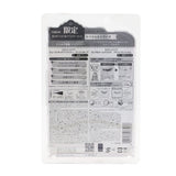 KISS ME Heroine Make Long & Curl Mascara Advanced Film + Smooth Liquid Eyeliner Set - #01 Black 2pcs