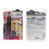 KISS ME Heroine Make Long & Curl Mascara Advanced Film + Smooth Liquid Eyeliner Set - #01 Black 2pcs