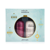 Philosophy Under The Mistletoe 2-Pieces Set: Shampoo, Shower Gel & Bubble Bath Gel 240ml + Body Lotion 240ml