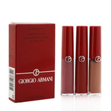 Giorgio Armani Lip Maestro Intense Velvet Color Set (3x Mini Liquid Lipstick) - #101,#400,#501 3x3.5ml/0.12oz