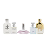Calvin Klein Deluxe Fragrance Travel Collection: CK One EDT 10ml + CK One Gold EDT 10ml + Eternity EDP 5ml + Eternity Air EDP 5ml + Euphoria EDP 4ml (Box Slightly Damaged) 5pcs