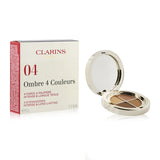 Clarins Ombre 4 Couleurs Eyeshadow - # 04 Brown Sugar Gradation