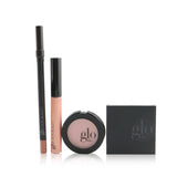 Glo Skin Beauty Desk to Datenight (Mini Shadow Quad + Blush + Lip Pencil + Lip Gloss) - # Hey, Sailor