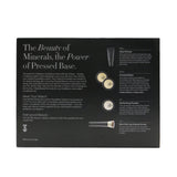 Glo Skin Beauty Meet Your Match 3 Step Foundation Kit (Face Primer + 2x Pressed Base + Perfecting Powder + Mini Kabuki Brush) - # Golden (Medium / Dark)