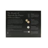 Glo Skin Beauty Meet Your Match 3 Step Foundation Kit (Face Primer + 2x Pressed Base + Perfecting Powder + Mini Kabuki Brush) - # Honey (Light / Medium)