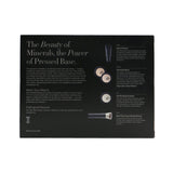 Glo Skin Beauty Meet Your Match 3 Step Foundation Kit (Face Primer+ 2x Pressed Base+Perfecting Powder+Mini Kabuki Brush) - # Beige (Light / Medium) 5pcs