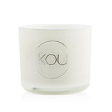 iKOU Essentials Aromatherapy Natural Wax Candle Glass - De-Stress (Lavender & Geranium) 100177