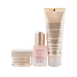 Laura Mercier Infusion De Rose Nourishing Collection: 1x Flawless Skin Infusion De Rose Nourishing Oil - 30ml/1oz + 1x Flawless Skin Infusion De Rose Nourishing Cream - 30g/1oz + 1x Flawless Skin Face Polish - 100g/3.4oz 3pcs