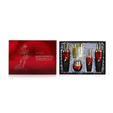 3W Clinic Red Ginseng Nourishing Skin Care Set: Toner 130ml+ Emulsion 130ml+ Serum 50ml+ Cream 55g+ Toner 30ml+ Emulsion 30ml 6pcs