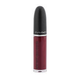 MAC Retro Matte Liquid Lipcolour - # 129 Love Weapon (Deep Blue Red) (Metallic)