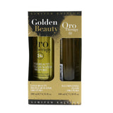 Fanola Oro Therapy 24k Golden Beauty Set (Limited Edition): Oro Puro Illuminating Fluid 100ml + Gold Beauty Micellar Water 200ml
