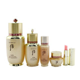 Whoo (The History Of Whoo) Bichup Special Set: Bichup Self-Generating Anti-Aging Essence (50ml+20ml) + Ja Yoon Cream 8ml + First Care Moisture Anti-Aging Essence 15ml + Glow Lip Balm SPF 10 5pcs