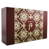 Whoo (The History Of Whoo) Jinyulhyang Essential Revitalizing Set: Balancer (150ml+20ml) + Emulsion (110ml+20ml) + Cream 30ml + Cleansing Foam 13ml + Mi Luxury Lip Rouge - # No.25 Rosy Coral 7pcs