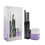Clinique High Impact Mascara Set (1x Mascara 7ml + Cleansing Balm 15ml + Eyeliner 0.14g) 3pcs