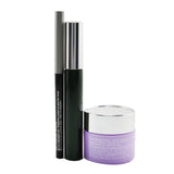Clinique High Impact Mascara Set (1x Mascara 7ml + Cleansing Balm 15ml + Eyeliner 0.14g) 3pcs