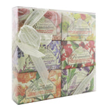 Nesti Dante Romantica The Collection Soap Set: (Florentine Rose & Peony + Royal Lily & Narcissus + Tuscan Wisteria & Lilac + Fiesole Gillyflower & Fuchsia + Noble Cherry Blossom & Basil + Wild Tuscan Lavender & Verbena) 6x 150g/5.3oz