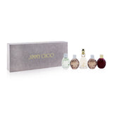 Jimmy Choo Miniatures Coffret: 2x Eau De Parfum, I Want Choo Eau De Parfum, Fever Eau De Parfum, Floral Eau De Toilette 5x4.5ml/0.15oz