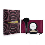 MAC Trick Of The Light Extra Dimension Skinfinish Kit (1x Highlighter + 1x Brush +1x Bag) 2pcs+1Bag