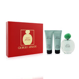 Giorgio Armani Acqua Di Gioia Coffret: Eau De Parfum Spray 50ml/1.7oz + Shower Gel 75ml/2.5oz + Body Lotion 75ml/2.5oz 3pcs
