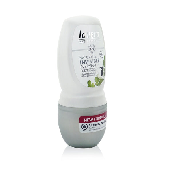 Lavera Deo Roll-On (Natural & Invisible) - With Organic Moringa & Natural Minerals  50ml/1.7oz