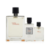 Hermes Terre D'Hermes Coffret: Eau De Toilette Spray 100ml + Eau De Toilette Spray 12.5ml + After-Shave Lotion 40ml 3pcs