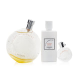 Hermes Eau Des Merveilles Coffret: Eau De Toilette Spray 100ml + Eau De Toilette 7.5ml + Body Lotion 80ml 3pcs