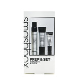Smashbox Prep & Set For Face & Eyes Set (1x Smooth & Blur Primer 12ml + 1x Setting Spray 30ml + 1x 24 Hour Shadow Primer 4ml) 3pcs