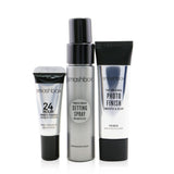 Smashbox Prep & Set For Face & Eyes Set (1x Smooth & Blur Primer 12ml + 1x Setting Spray 30ml + 1x 24 Hour Shadow Primer 4ml) 3pcs