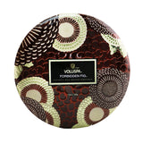 Voluspa 3 Wick Decorative Tin Candle - Forbidden Fig 340g/12oz