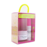 Drunk Elephant Call It A Night Duo Set: Lala Retro Whipped Cream 15ml/0.5oz+ T.L.C Framboos Glycolic Night Serum 8ml/0.27oz 2pcs