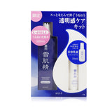 Kose Medicated Sekkisei (Enriched) Set: Medicated Sekkisei Enriched - 360ml/12oz + Sekkisei Essential Souffle - 35ml/1.17oz 2pcs