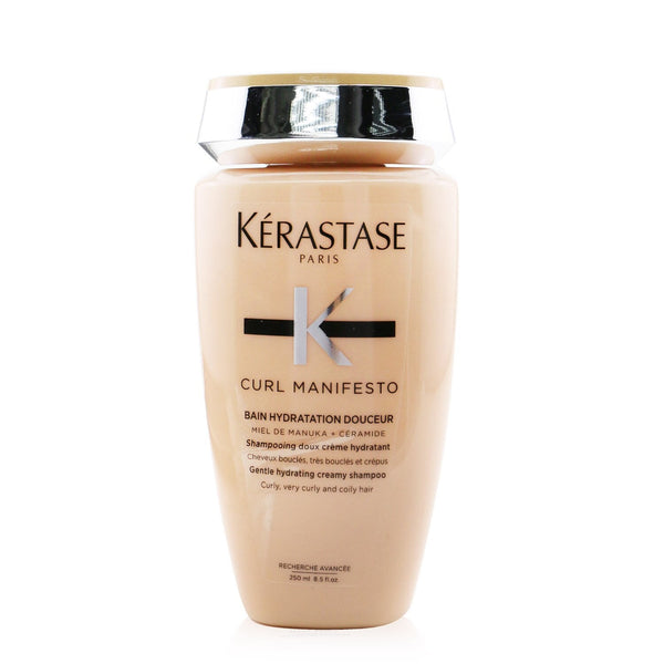 Kerastase Curl Manifesto Bain Hydratation Douceur Gentle Hydrating Creamy Shampoo (For Curly, Very Curly & Coily Hair)  250ml/8.5oz