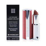 Givenchy Le Rouge Sheer Velvet Matte Refillable Lipstick - # 10 Beige Nude 3.4g/0.12oz