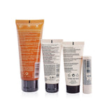 Nuxe My Nourishing Honey Kit: Reve De Miel Face Balm 30ml + Reve De Miel Face & Body Cleansing Gel 100ml + Reve De Miel Lip Moisturizing Stick 4g + Reve De Miel Hand Cream 30ml 4pcs