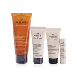 Nuxe My Nourishing Honey Kit: Reve De Miel Face Balm 30ml + Reve De Miel Face & Body Cleansing Gel 100ml + Reve De Miel Lip Moisturizing Stick 4g + Reve De Miel Hand Cream 30ml 4pcs