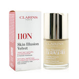 Clarins Skin Illusion Velvet Natural Matifying & Hydrating Foundation - # 110N Honey 30ml/1oz