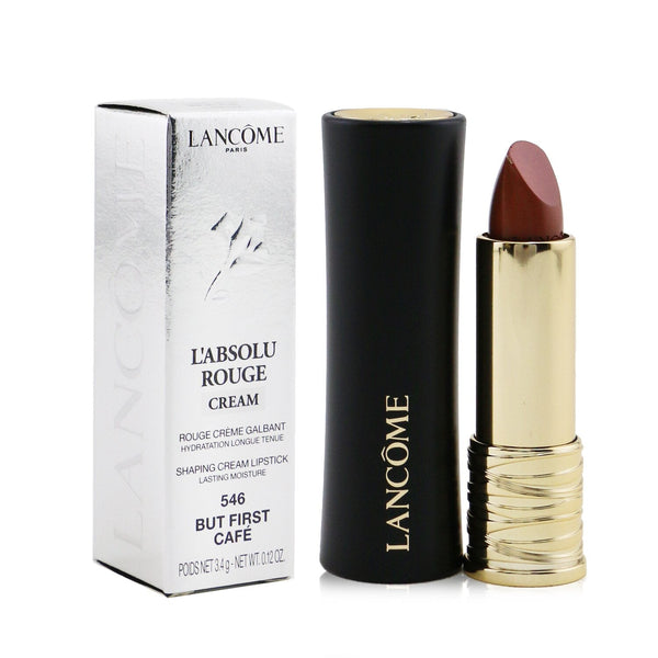 Lancome L'Absolu Rouge Lipstick - # 546 But First Cafe (Cream)  3.4g/0.12oz