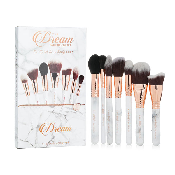 Sigma Beauty Sigma x BeautyyBird The Dream Face Brush Set (7x Face Brush)  7pcs+1bag