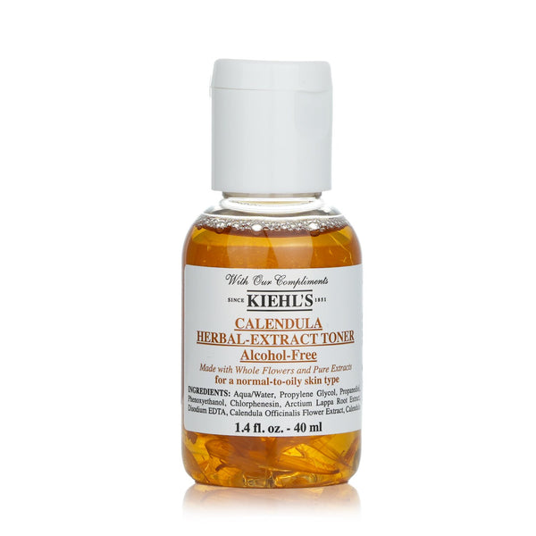 Kiehl's Calendula Herbal Extract Alcohol-Free Toner - For Normal to Oily Skin Types  40ml/1.4oz