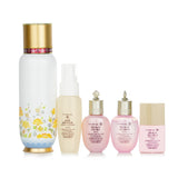 Whoo (The History Of Whoo) Bichup First Moisture Anti-Aging Essence Special Set: Essence 130ml + Mist 30ml + Balancer 20ml + Emulsion 20ml + Sun Fluid SPF50+ 13ml (Exp. Date: 03/2023) 5pcs