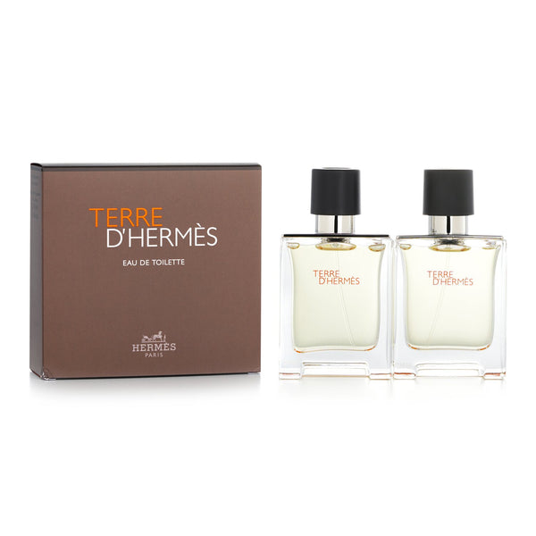 Hermes Terre D'Hermes Coffret: 2x Eau De Toilette Spray 50ml/1.6oz  2pcs